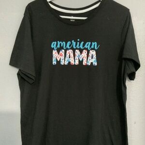 Way To Celebrate Graphic Short Sleeve Tee, Size 3X